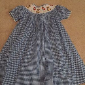 Royal child bear smock